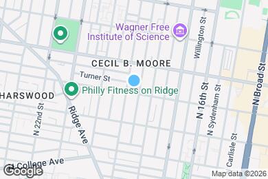 Map image of the property - 1819 W Oxford St