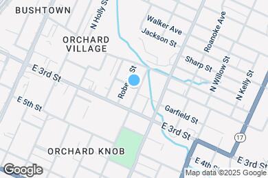 Map image of the property - 417 N Hawthorne St