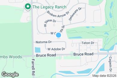 Map image of the property - 16630 W Natoma Dr