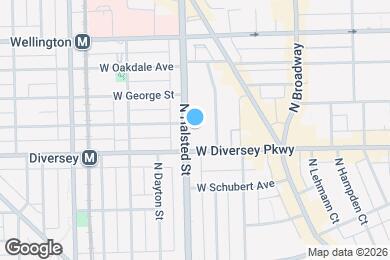 Map image of the property - 2821 N Halsted St