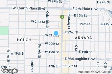 Map image of the property - 2017 Washington St