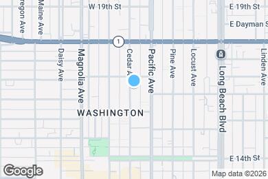 Map image of the property - 1608 Cedar Ave