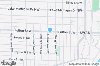 Map image of the property - 822 Fulton St W