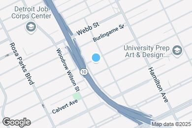 Map image of the property - 1441 Lawrence St