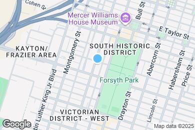 Map image of the property - 121 W Hall St