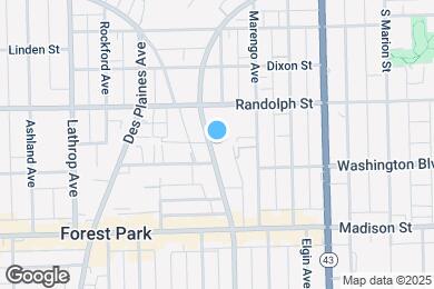 Map image of the property - 230 Circle Ave