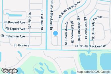 Map image of the property - 2550 SE Rock Springs Dr
