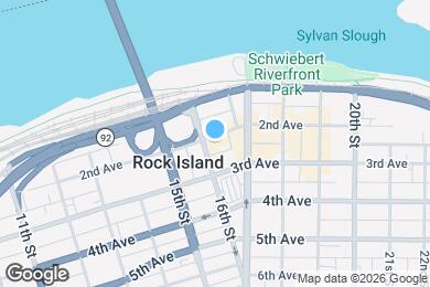 Map image of the property - 1606 2nd Ave