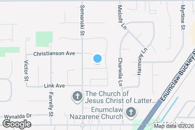 Map image of the property - 2681 Moore Ave