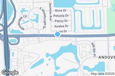 Map image of the property - 21419 NW 13th Ct