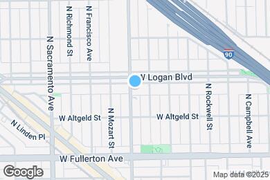 Map image of the property - 2535-2537 N California Ave