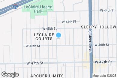 Map image of the property - 4537 S Lavergne Ave