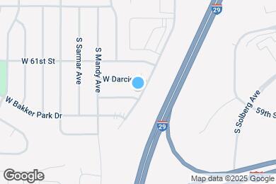 Map image of the property - 5400 W Rebecca St