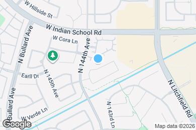 Map image of the property - 14342 W Avalon Dr