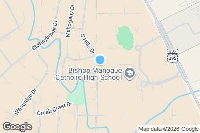 Map image of the property - 13415 S Hills Dr