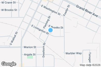 Map image of the property - 326 E Livingston St