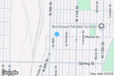 Map image of the property - 920 Marion St