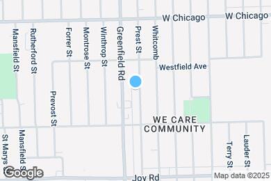 Map image of the property - 9171 Prest St