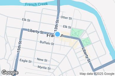 Map image of the property - 1281 Liberty St