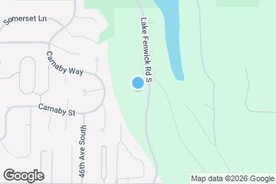 Map image of the property - 26731 Lake Fenwick Rd S