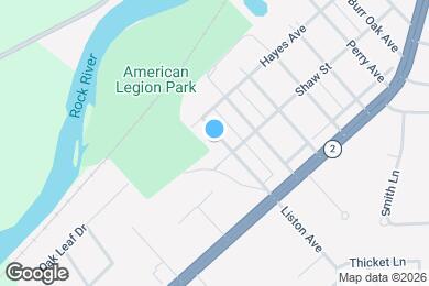 Map image of the property - 314 Liston Ave