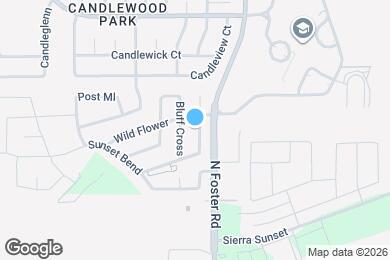 Map image of the property - 2631 Green Leaf Way