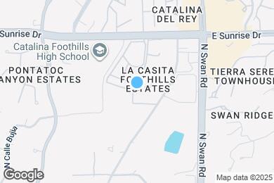 Map image of the property - 5444 N La Casita Dr