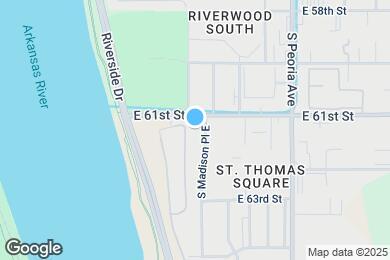Map image of the property - 6116 S Madison Plz