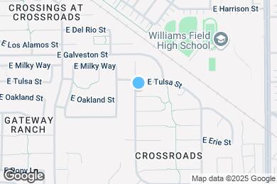 Map image of the property - 2834 E Oakland Ct