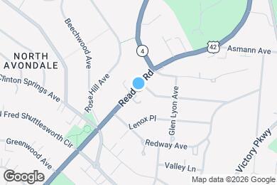 Map image of the property - 3896 Reading Rd