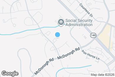 Map image of the property - 27 Preakness Ct