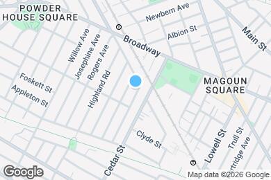 Map image of the property - 78 Boston Ave