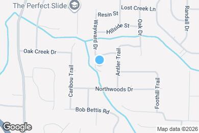 Map image of the property - 2980 Wayward Dr