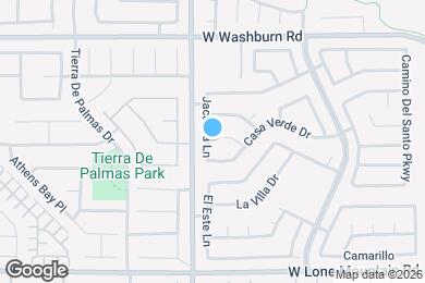 Map image of the property - 5032 Jacarilla Ln
