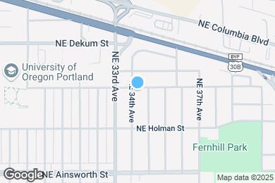 Map image of the property - 3406 NE Rosa Parks Way