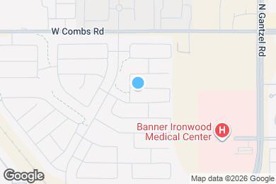 Map image of the property - 431 W Organ Pipe Dr