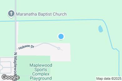 Map image of the property - 1521 Hobson Dr
