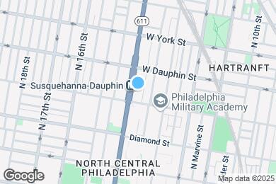 Map image of the property - 2217 N Broad St