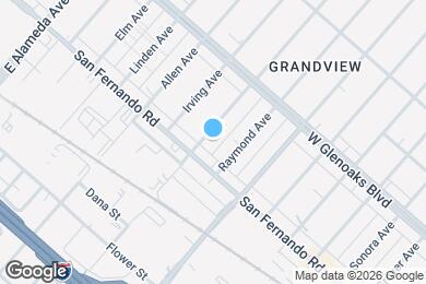 Map image of the property - 1018 Thompson Ave