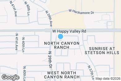 Map image of the property - 3844 W Fallen Leaf Ln