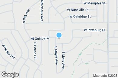 Map image of the property - 1315 W Quincy St