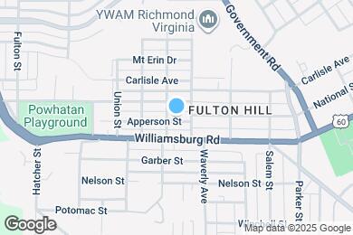 Map image of the property - 1304 Apperson St