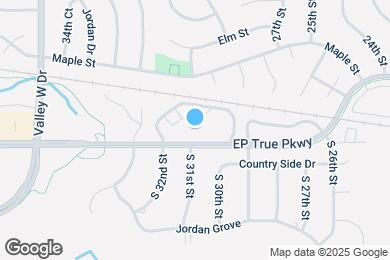 Map image of the property - 3105 EP True Pkwy