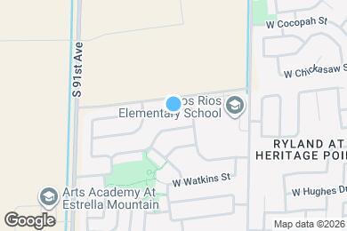 Map image of the property - 8827 W Hess St