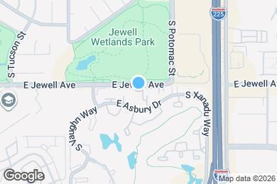 Map image of the property - 13352 E Jewell Ave