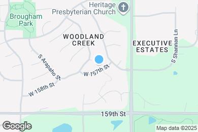 Map image of the property - 15140 W 157th Terrace