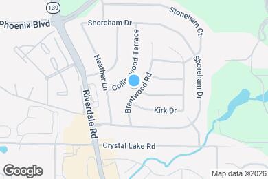 Map image of the property - 5293 Brentwood Rd