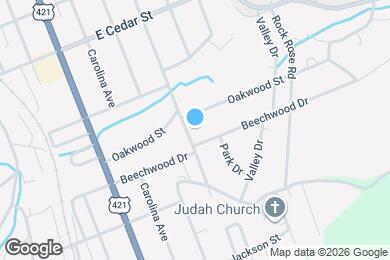 Map image of the property - 1455 Georgia Ave