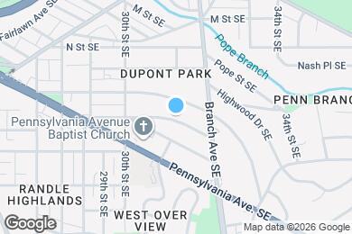 Map image of the property - 3108 P St SE