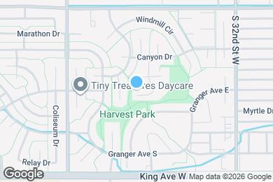 Map image of the property - 3390 Canyon Dr